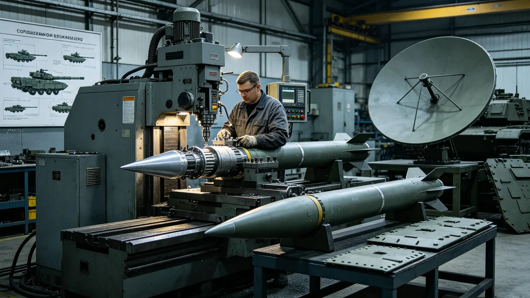 CNC Machining Solutions For Defense Manufacturing