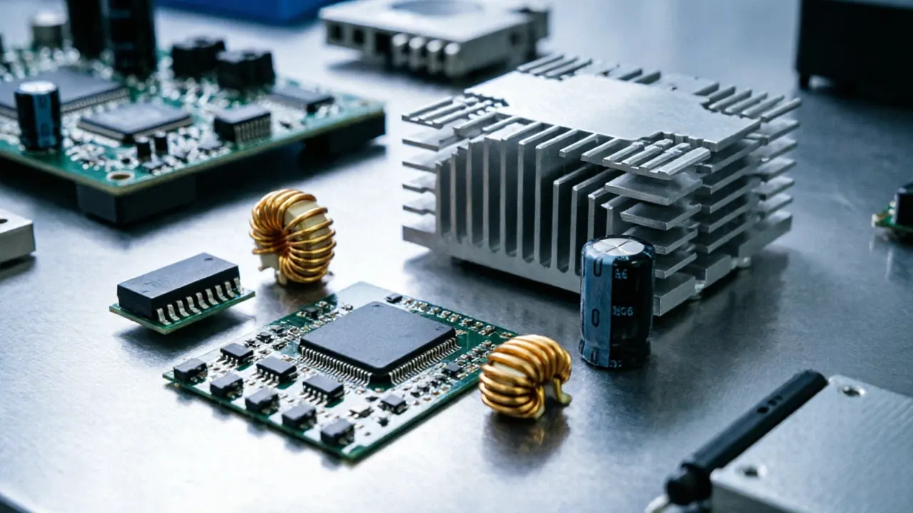 Aluminum Heat Sink Machining